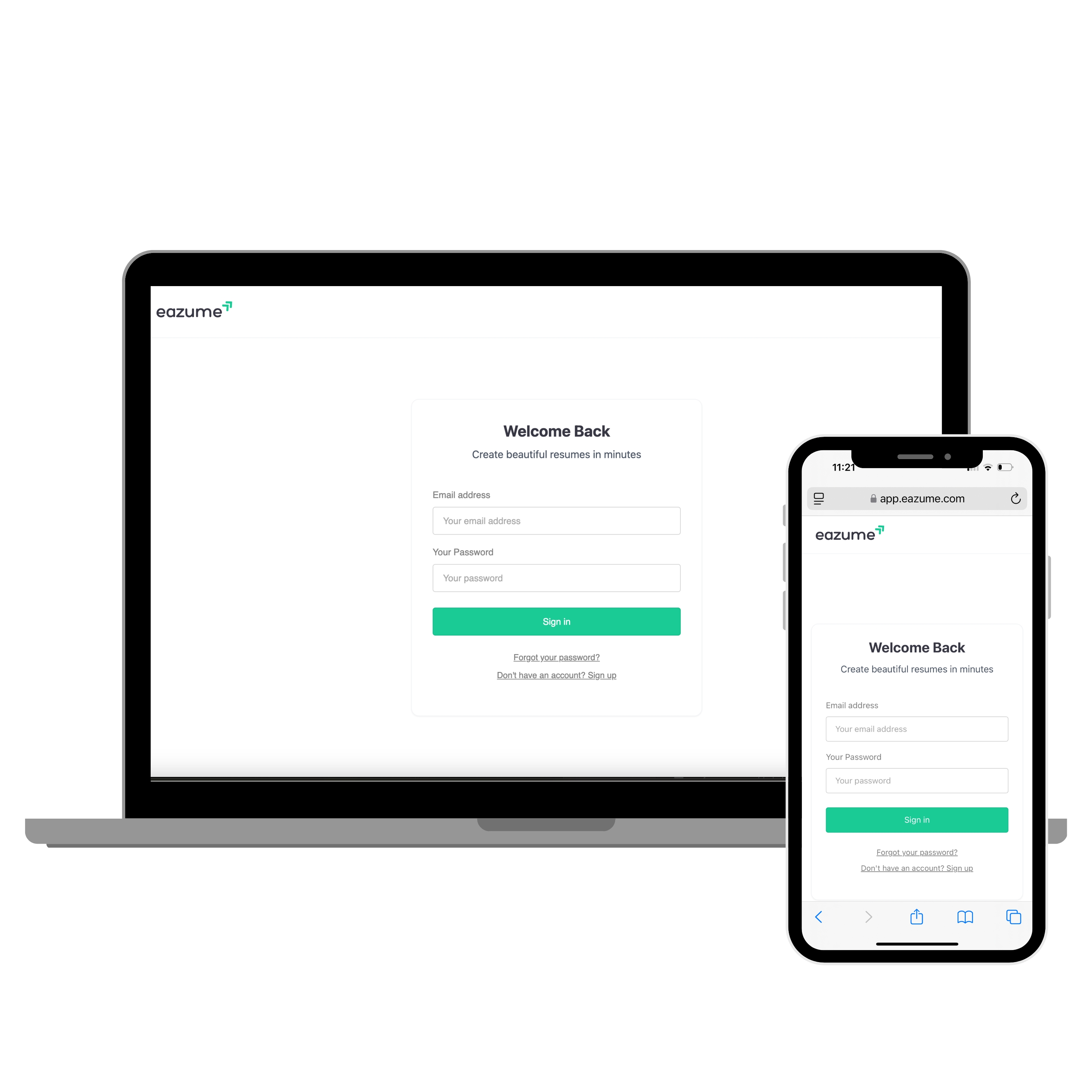 Eazume Login