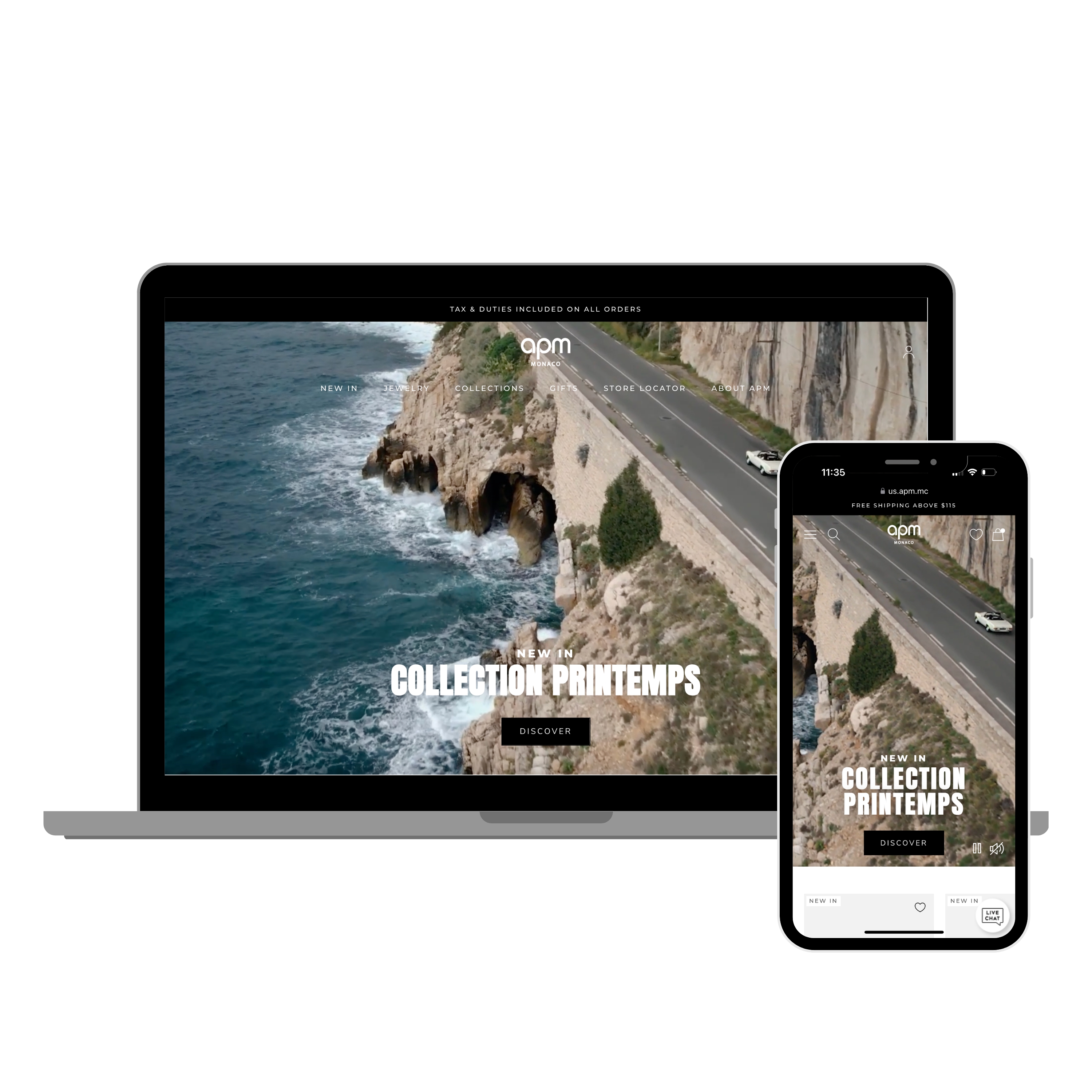 APM Monaco Homepage