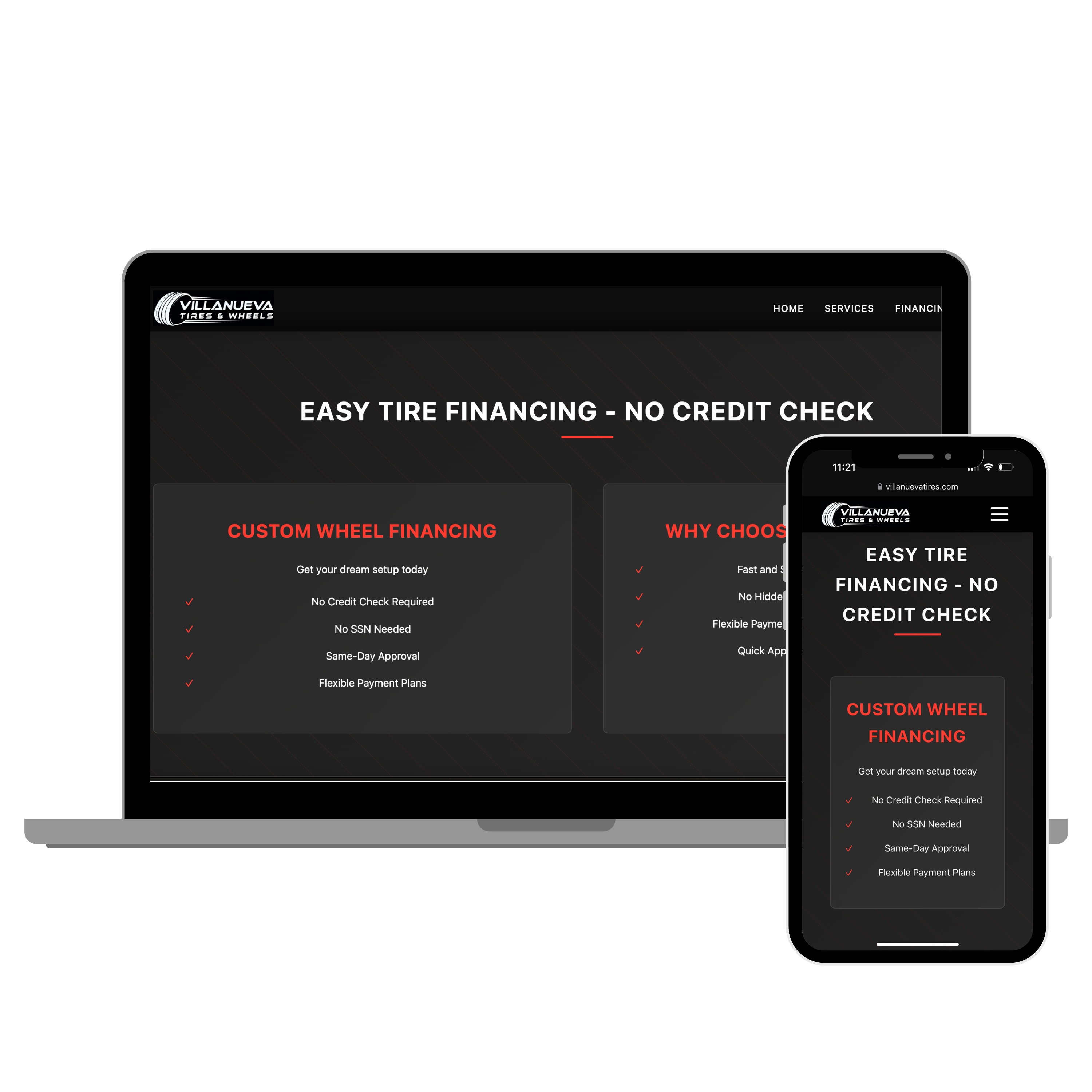 Services Page